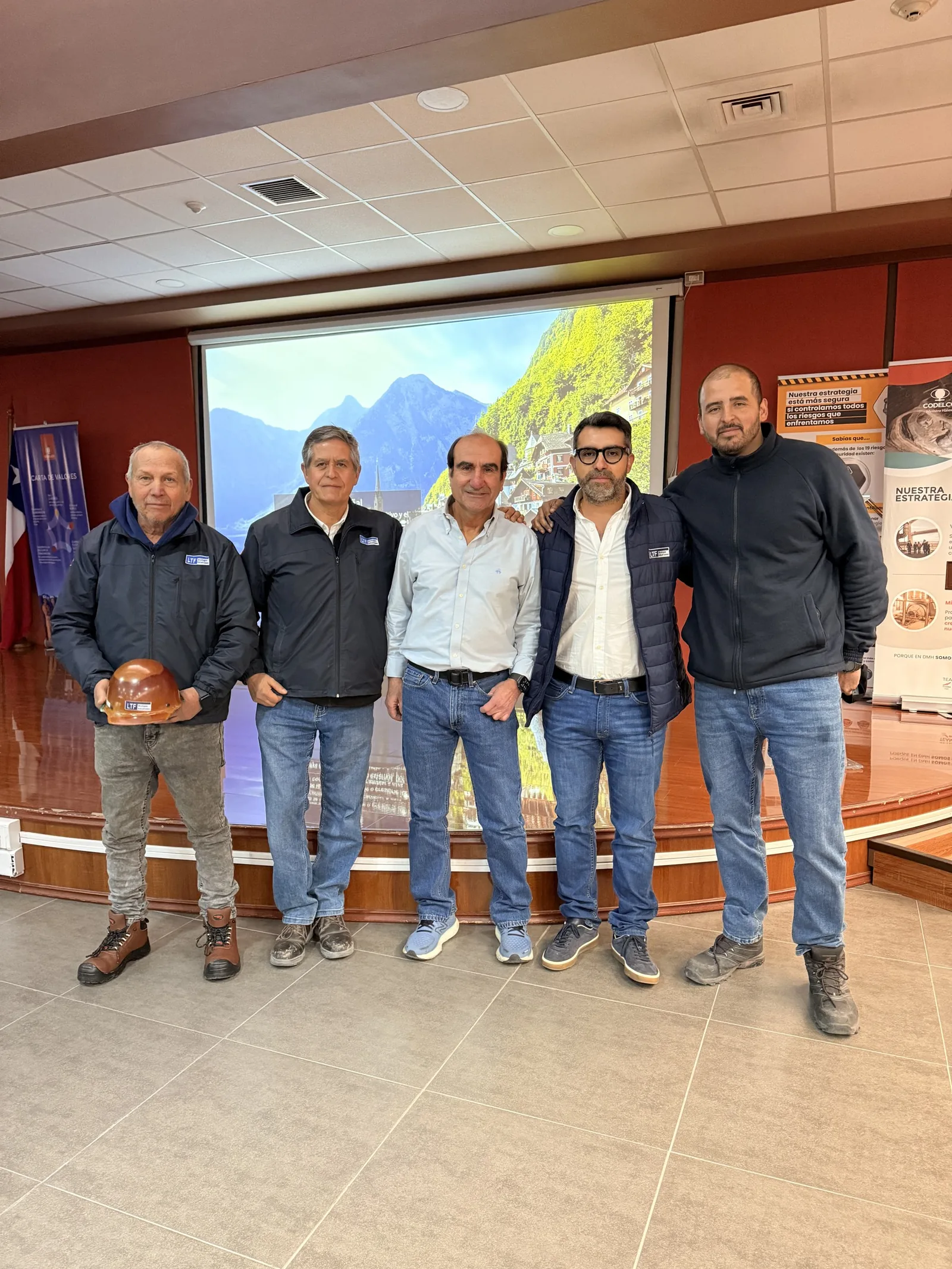 Charla de prevención de riesgos con Cristián García-Huidobro